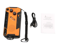 ExtraLink SR-4000 SOLARNE Z KORBKĄ DYNAMO POWERBANK 4000MAH Z LATARKĄ - 1570091 - zdjęcie 9